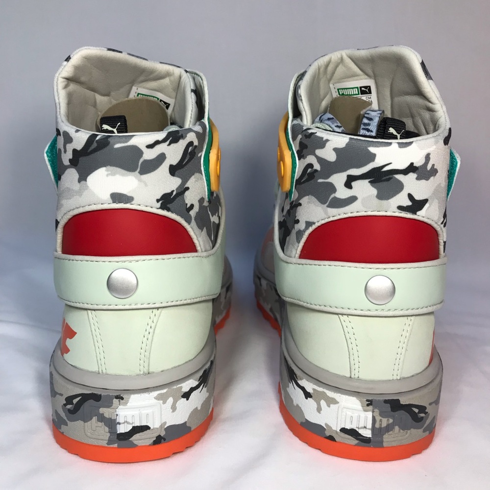 PUMA x Atelier New Regime Ren Boot Camo Shoes RARE - Picture 4 of 8